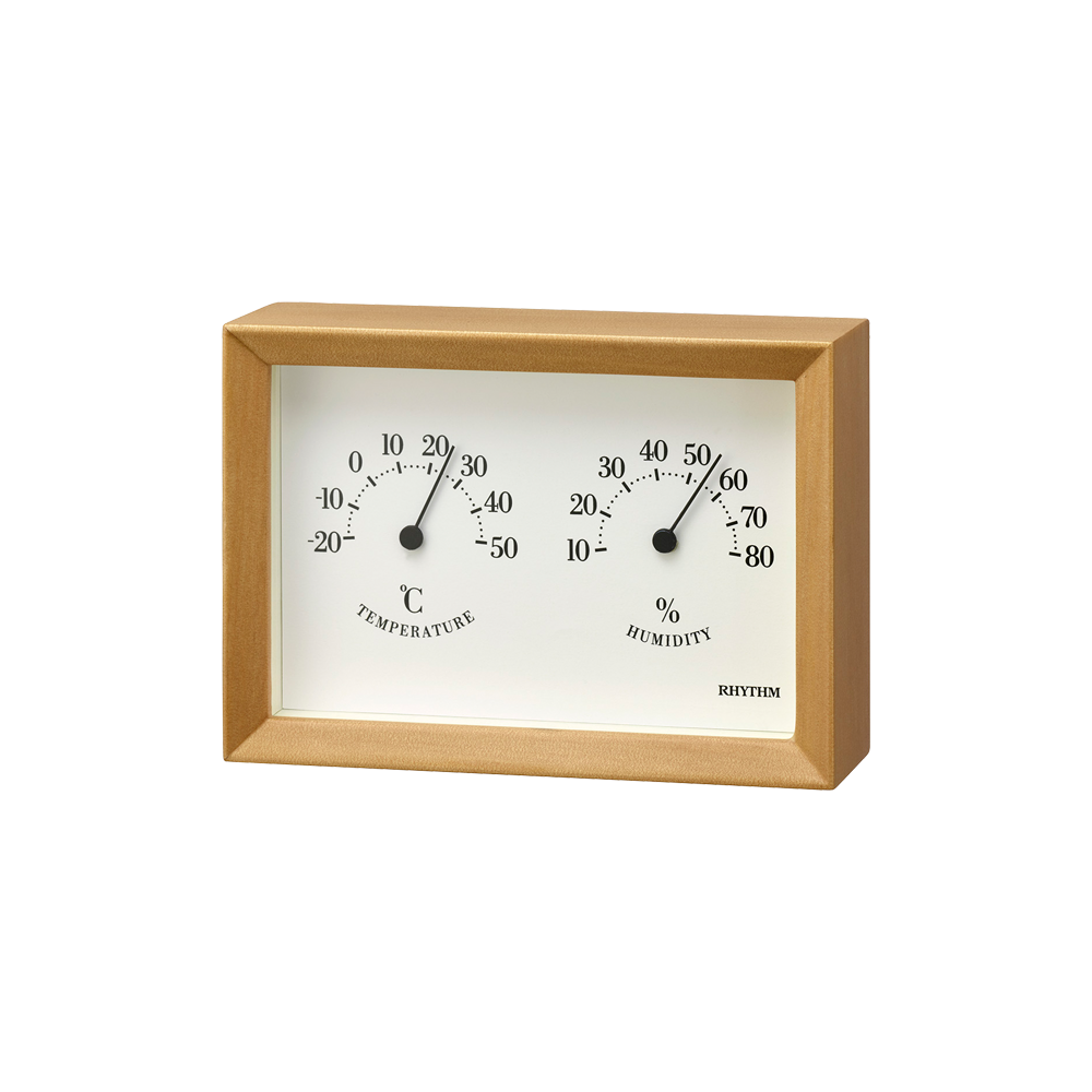 Temperature Hygrometer multiplied Type TM-42 9CZ013-006 Rhythm Clock Citizen Citizen 